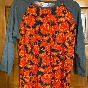 Long sleeve Baseball Tee